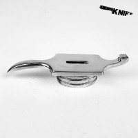 Гарда для финки (ГФ-8/1) белая бронза